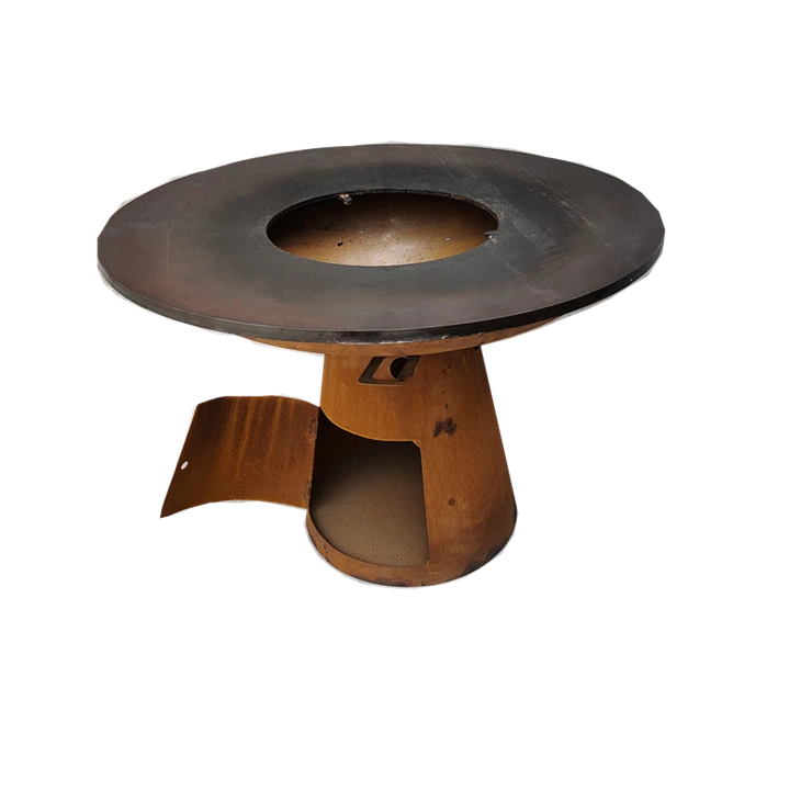 Black Color Corten Steel Barbecue Grills