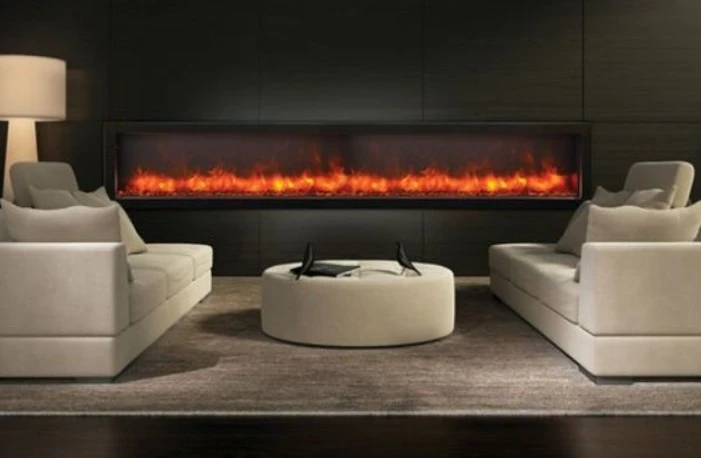 Electric Led Light Mist Fireplace