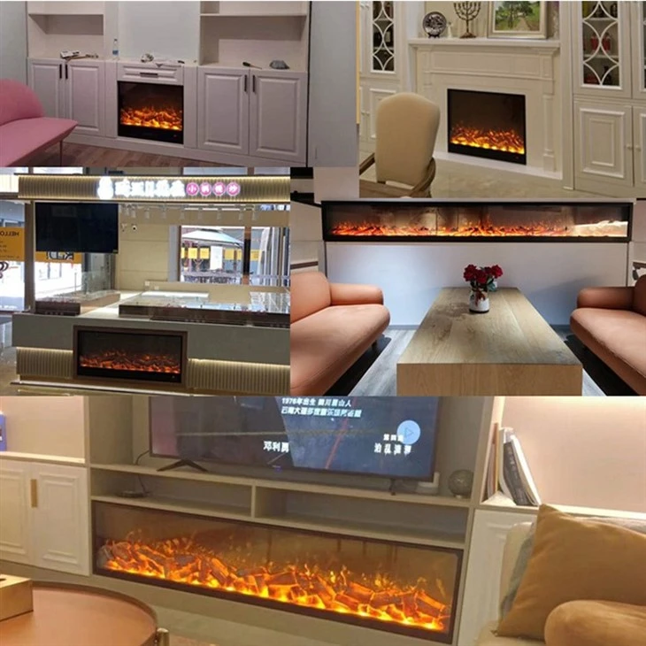 Electronic Simulation Fireplace Heating