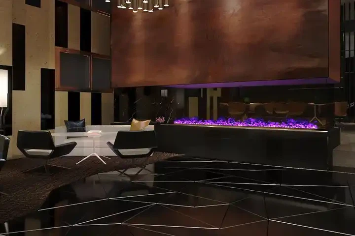 Electronic Simulation Flame Heater Fireplace