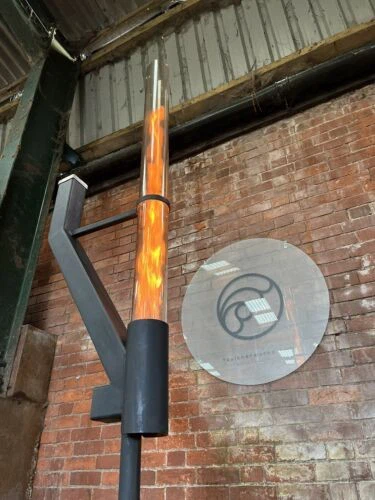Freestanding Wood Burning Pellet Patio Heater