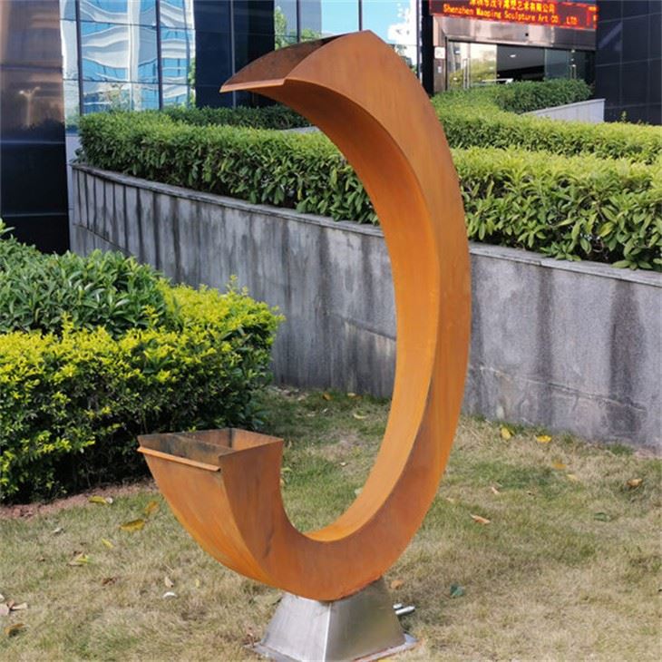 Nature's Tranquility Corten Waterfall Corten Steel Water Feature