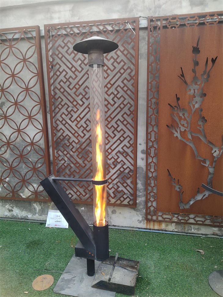 Outdoor Patio Heaters Wood Pellet Fireplace
