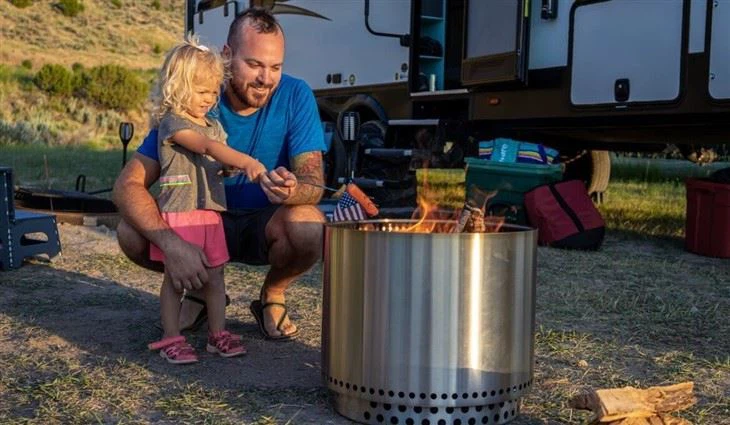 Outdoor Stainless Steel Solo Stove