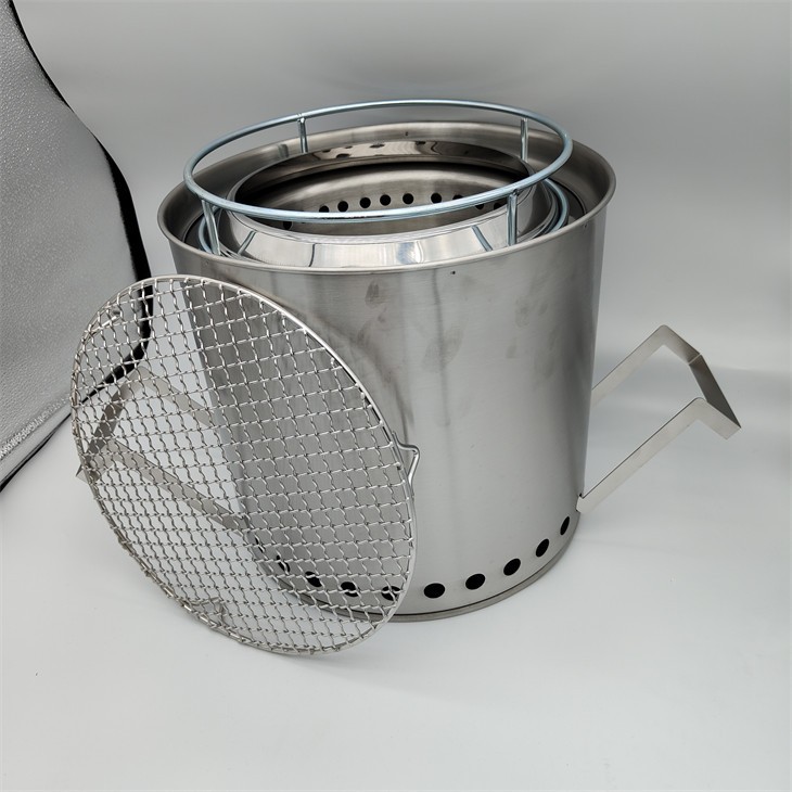 Party Fire Pit Stainless Steel Solo Ember Stove