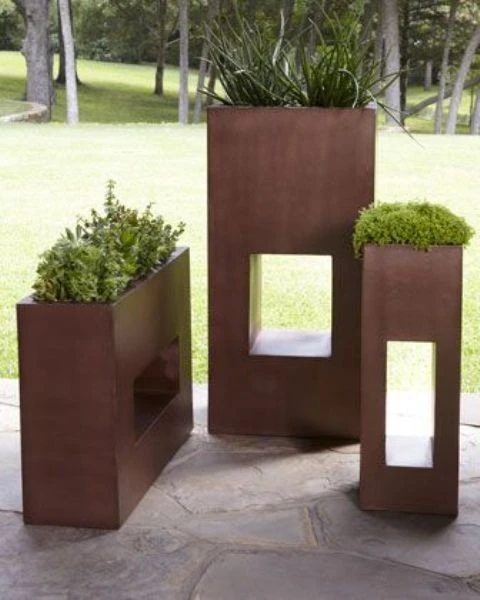 Planter Metallic Series