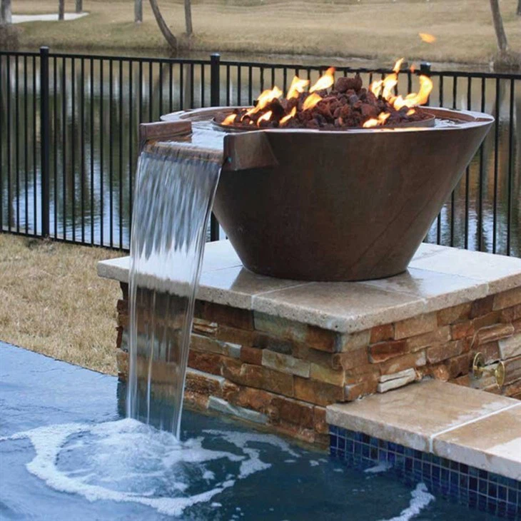Swimming Fire And Water Bowl Pool