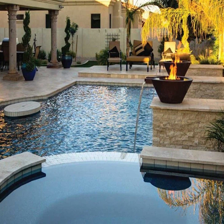 Swimming Fire And Water Bowl Pool