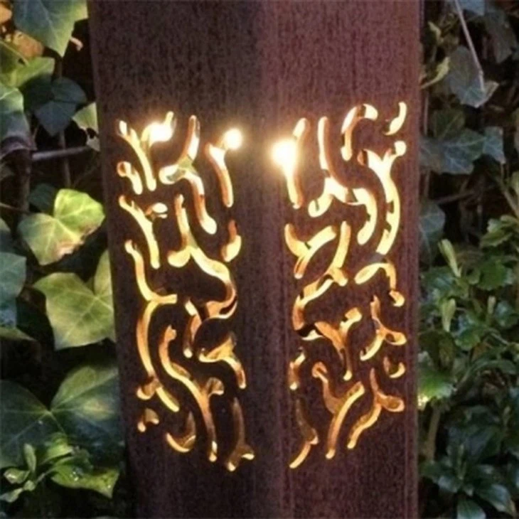 Nature Style Garden Metal Lights Design
