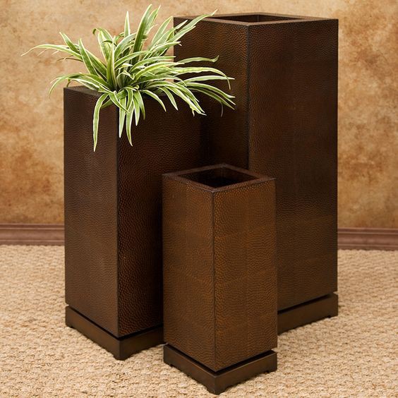 CKI tall 5th avenue planters set of 3 CKI tall 5th avenue planters set of 3