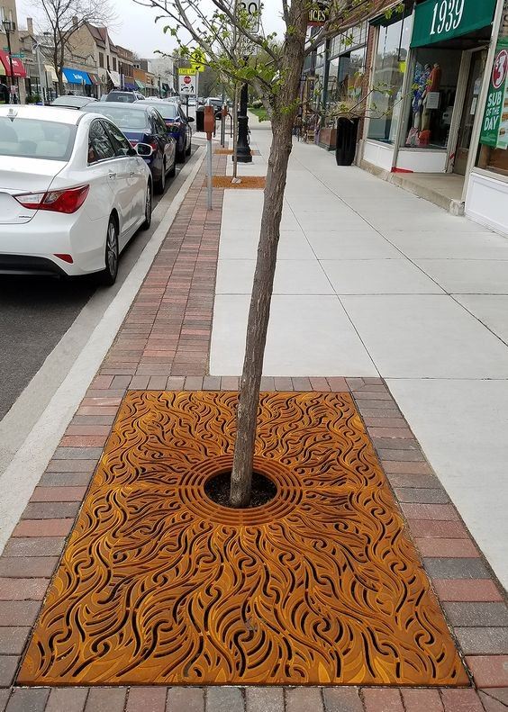 Urban Accessories Tree Grid Grating